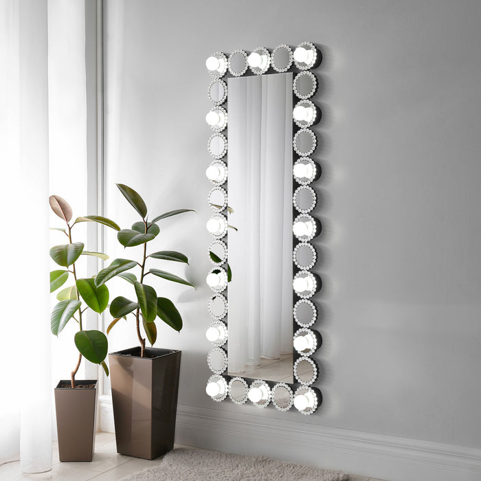 Aghes Rectangular Wall Mirror with LED Lighting Mirror image