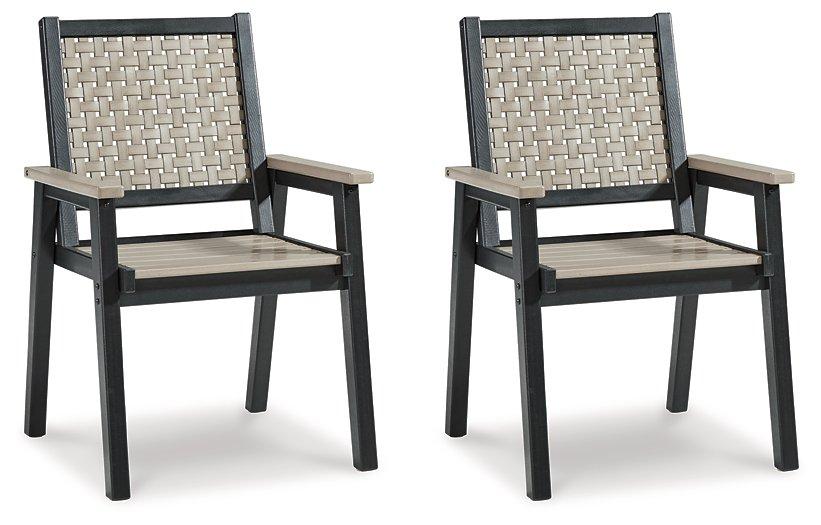 Mount Valley Arm Chair (set Of 2)