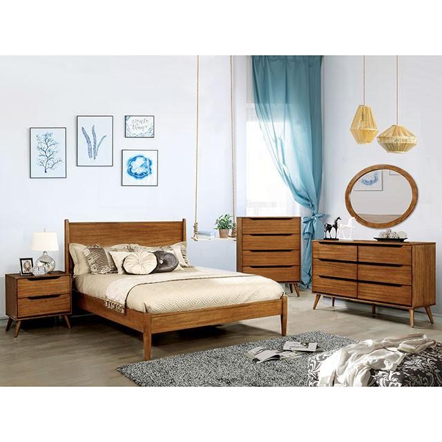 Lennart Oak Cal.King Bed