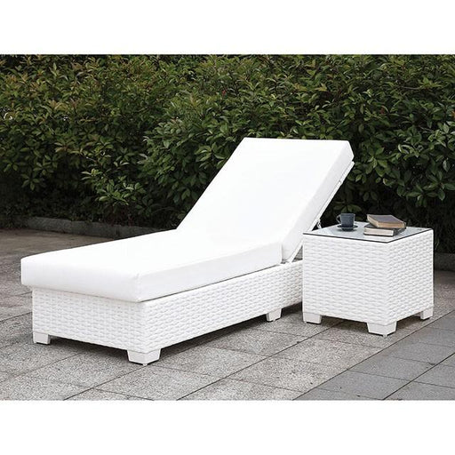 Somani Adjustable Chaise + End Table image