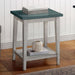 BANJAR Side Table, Antq. Teal image