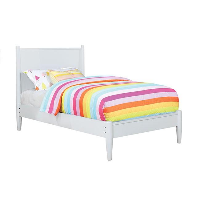 LENNART II White Twin Bed