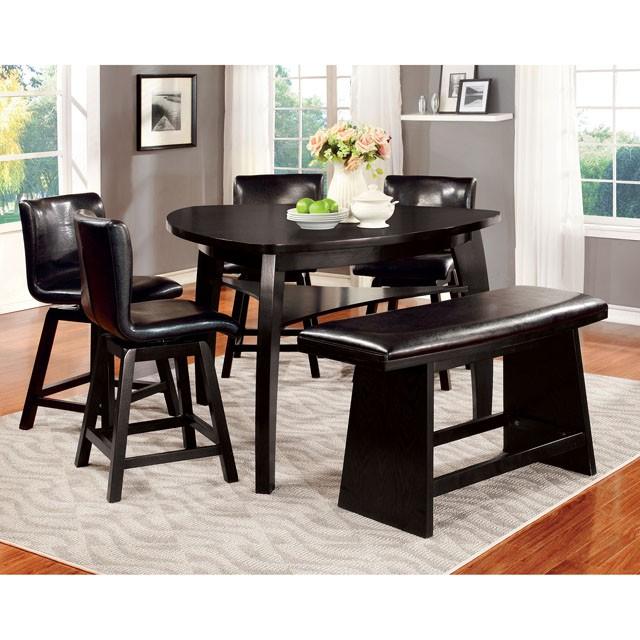 HURLEY Black Counter Ht. Table